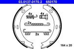 ATE  Piduriklotside komplekt,seisupidur 03.0137-0170.2
