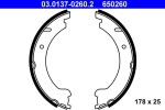 ATE Käsipiduri klotsid (seisupidur) 03.0137-0260.2