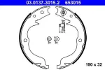 ATE Käsipiduri klotsid (seisupidur) 03.0137-3015.2