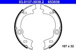 ATE Käsipiduri klotsid (seisupidur) 03.0137-3038.2