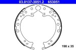 ATE  Piduriklotside komplekt,seisupidur 03.0137-3051.2