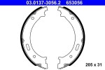ATE Käsipiduri klotsid (seisupidur) 03.0137-3056.2