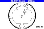 ATE Käsipiduri klotsid (seisupidur) 03.0137-3058.2