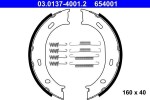 ATE Käsipiduri klotsid (seisupidur) 03.0137-4001.2