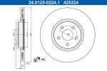 ATE Тормозной диск 24.0125-0224.1