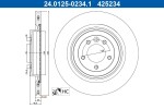 ATE Тормозной диск 24.0125-0234.1