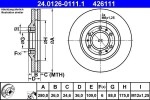 ATE Тормозной диск 24.0126-0111.1