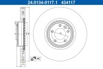 ATE Тормозной диск 24.0134-0117.1