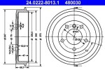 ATE  Piduritrummel 24.0222-8013.1