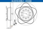 ATE Piduriketas PowerDisc 24.0310-0356.1