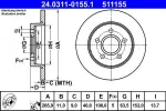 ATE  Piduriketas PowerDisc 24.0311-0155.1