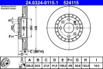 ATE Piduriketas PowerDisc 24.0324-0115.1