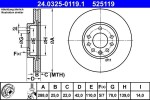 ATE Piduriketas PowerDisc 24.0325-0119.1