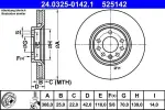 ATE  Тормозной диск PowerDisc 24.0325-0142.1