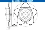 ATE Piduriketas PowerDisc 24.0325-0197.1