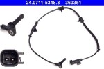 ATE abs andur / rattapöörete arv 24.0711-5348.3