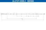 ATE Käsipiduri tross 24.3727-0589.2