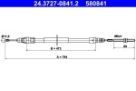 ATE Käsipiduri tross 24.3727-0841.2