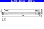 ATE Pidurivoolik 24.5101-0223.3
