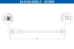 ATE Pidurivoolik 24.5102-0282.3
