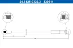 ATE Pidurivoolik 24.5125-0323.3