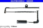 ATE Hoiatuskontakt,  piduriklotsi kulumine 24.8190-0305.2