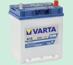 Autoaku Varta 40Ah 330A -+ 187x127x227 blue dynamic A13 A13