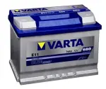 Autoaku Varta74Ah 680A - + blue dynamic E11 E11