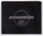 Autodokumentide kaaned väiksed kunstnahk – kile MUST