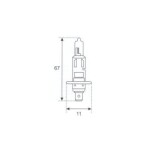 Autopirn H1 12V 100W BOSMA 1tk