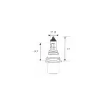 авто лампа HB1 12V 45/65W