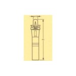 авто лампа 12V 1,2W B8,5 5/40 черный 
