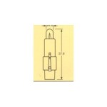 авто лампа 12V 1,2W SG8,5-5,5D черный 