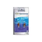 авто лампа 12V 5W T10 WY5W желтый янтарь 2 шт. RING