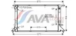 AVA Clever Choice Radiaator,  mootorijahutus AIA2293