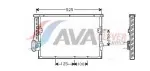 AVA QUALITY COOLING  Kondensaator,kliimaseade BW5191