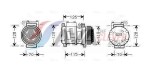 AVA Clever Choice Kompressor,  kliimaseade 12V BWAK229