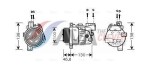 AVA Clever Choice Kompressor,  kliimaseade 12V BWAK319