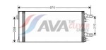 AVA Clever Choice Kondensaator,  kliimaseade ** CLEVER FIT ** CNA5246D