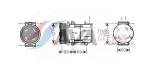 AVA Clever Choice Kompressor,  kliimaseade ** CLEVER FIT ** 12V FDAK322