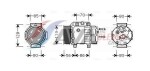 AVA Clever Choice Kompressor,  kliimaseade ** CLEVER FIT ** 12V FDAK378
