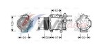 AVA Clever Choice Kompressor,  kliimaseade 12V FDAK431