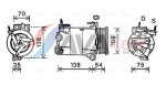 AVA Clever Choice Kompressor,  kliimaseade 12V FDAK478