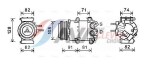 AVA Clever Choice Kompressor,  kliimaseade ** CLEVER FIT ** 12V FDAK498