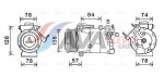 AVA Clever Choice Kompressor,  kliimaseade ** CLEVER FIT ** 12V FDAK587
