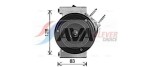 AVA Clever Choice Kompressor, kliimaseade ** CLEVER FIT ** 12V FDAK682