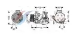 AVA Clever Choice Kompressor,  kliimaseade 12V HDAK232