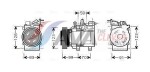 AVA Clever Choice Kompressor,  kliimaseade 12V HYAK197