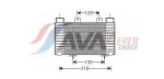 AVA QUALITY COOLING Kompressoriõhu radiaator MZA4250
