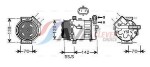 AVA Clever Choice Kompressor,  kliimaseade ** CLEVER FIT ** 12V OLAK447